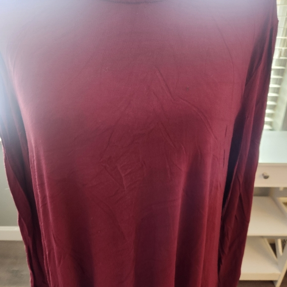 Old Navy Burgandy Dress XL - Picture 3 of 4